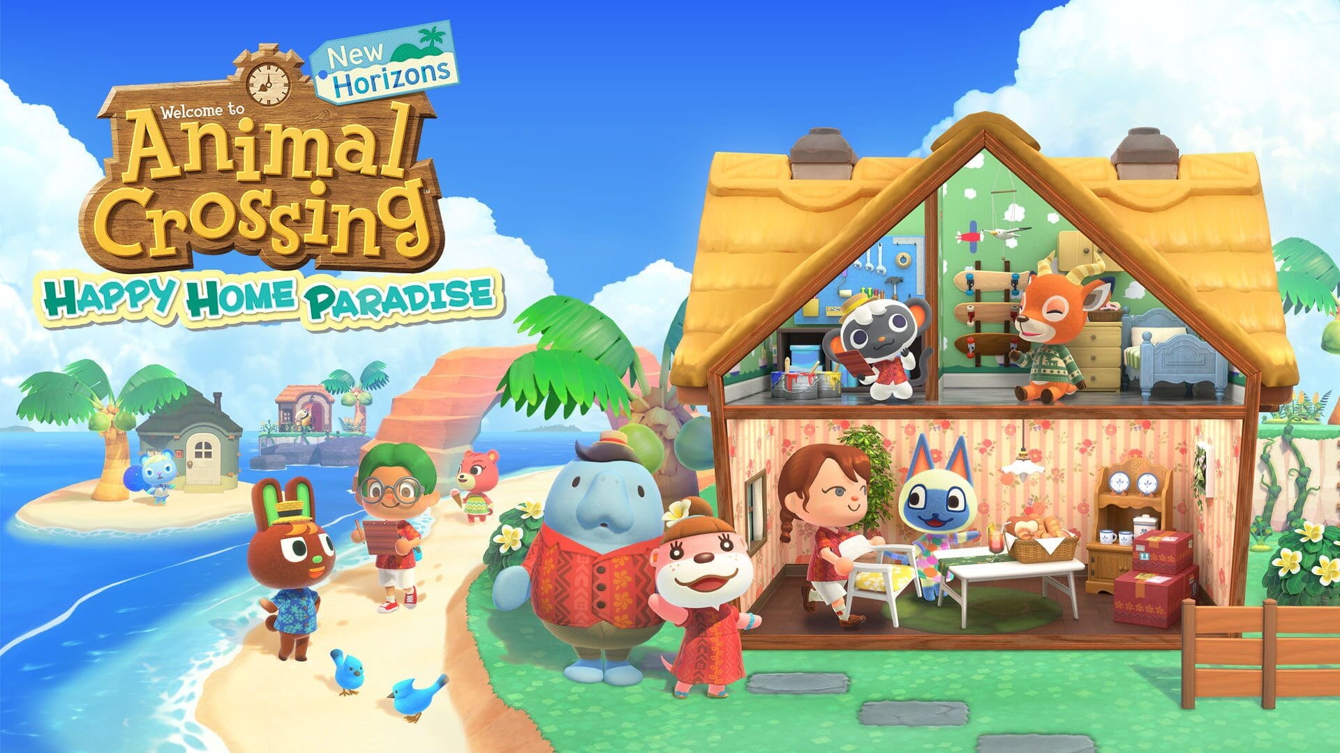 Animal Crossing: New Horizons - Happy Home Paradise