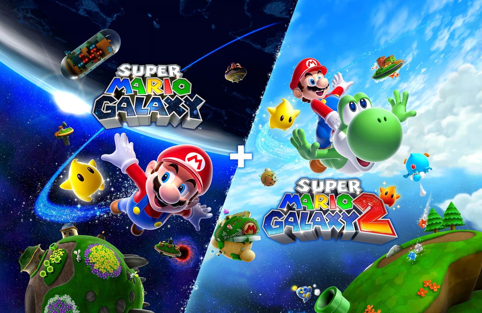 Super Mario Galaxy + Super Mario Galaxy 2